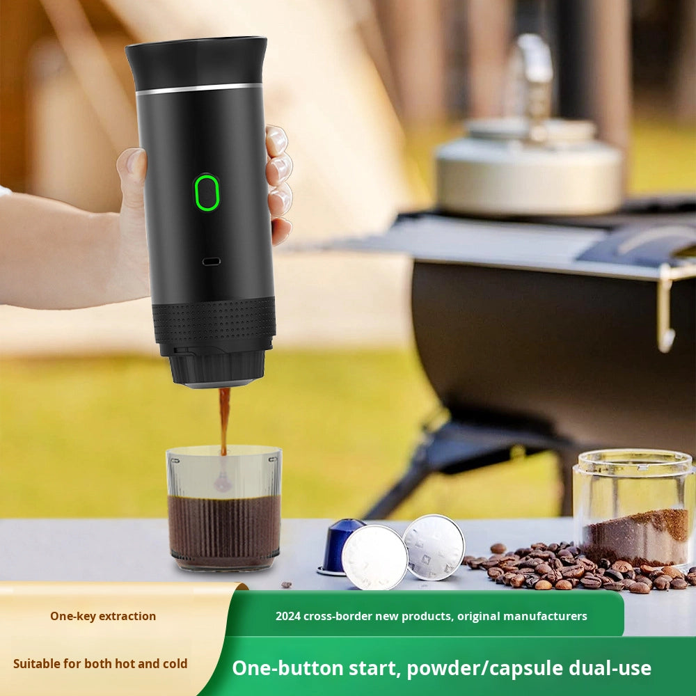 Cafetière portable sans fil rechargeable expresso