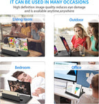 Loupe écran de téléphone portable 12 pouces HD 3D pliable - Amplificateur vidéo