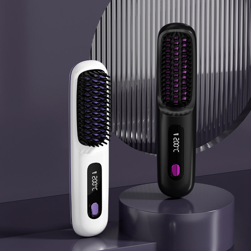 Cordless Portable Hair and Beard Straightener USB C