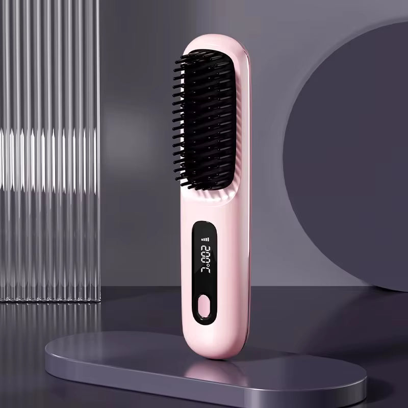 Cordless Portable Hair and Beard Straightener USB C